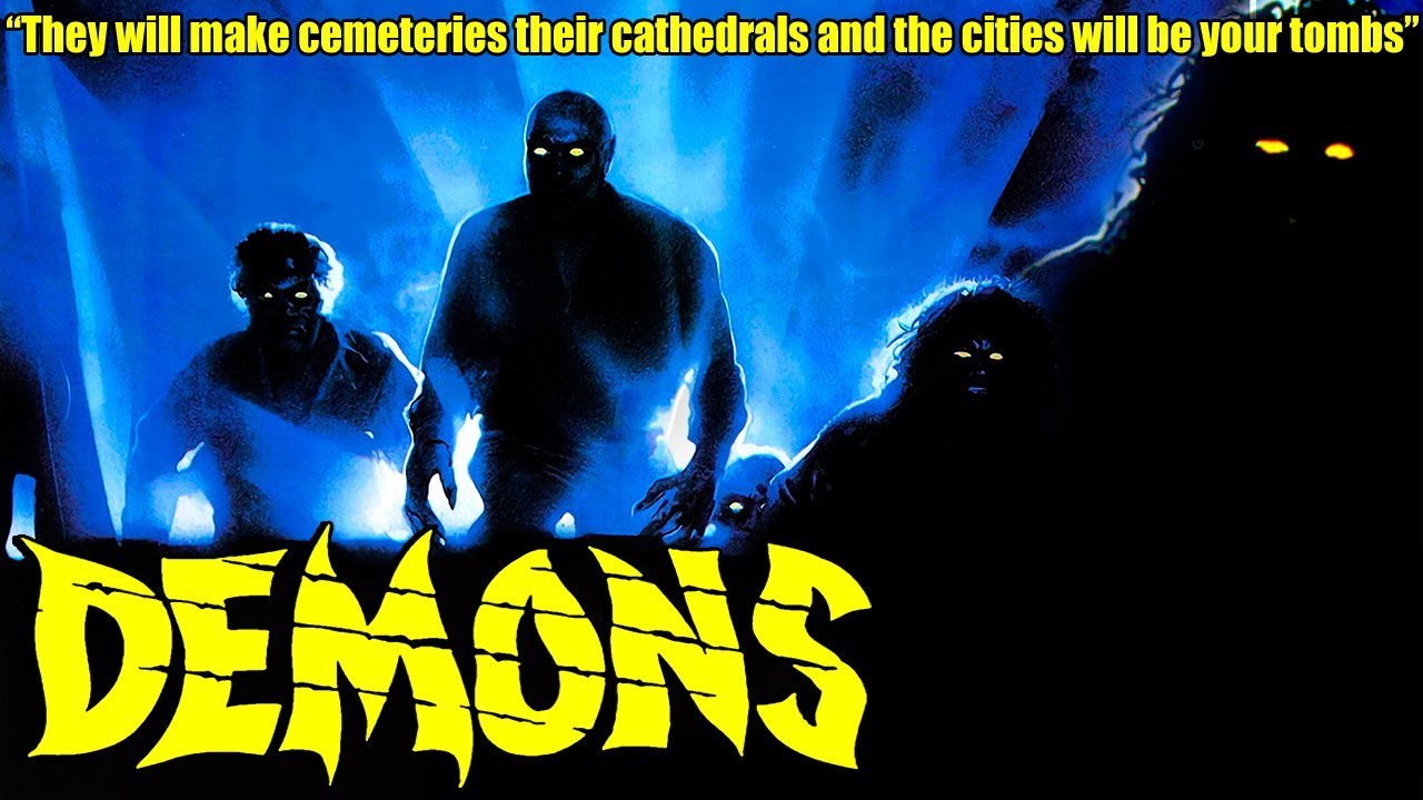 Image result for poster of movie Demons (1985)
