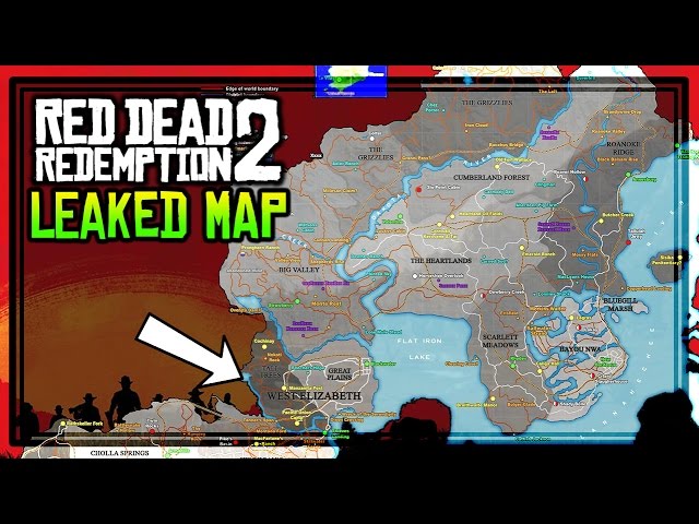 Red Dead Redemption 2 Map & Gameplay Leaked - Rocket Chainsaw