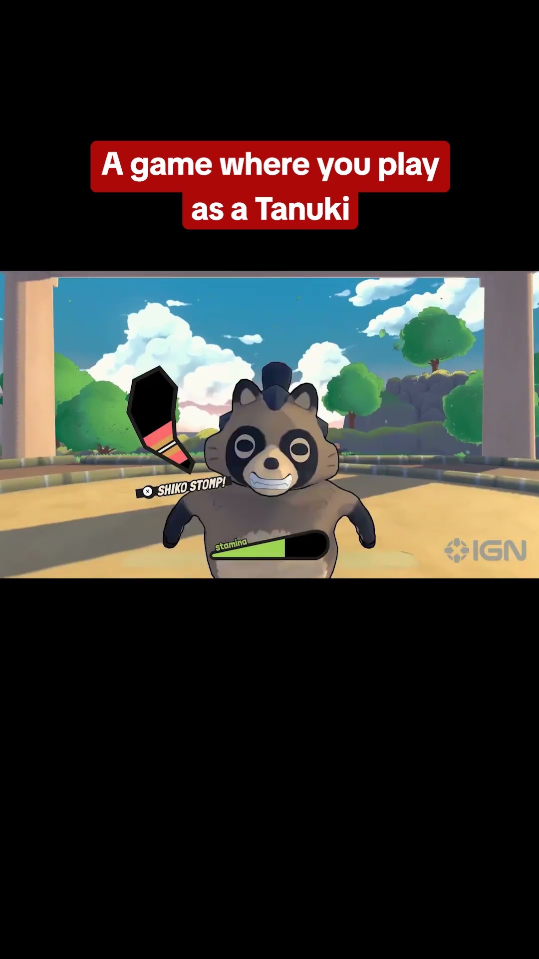 Do you want to play as a bike-riding tanuki? #ignfanfest