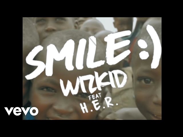 Wizkid - Smile (Vertical Lyric Video) Ft. H.e.r.