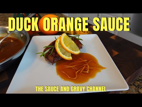 فيديو: بط مع صلصة البرتقال