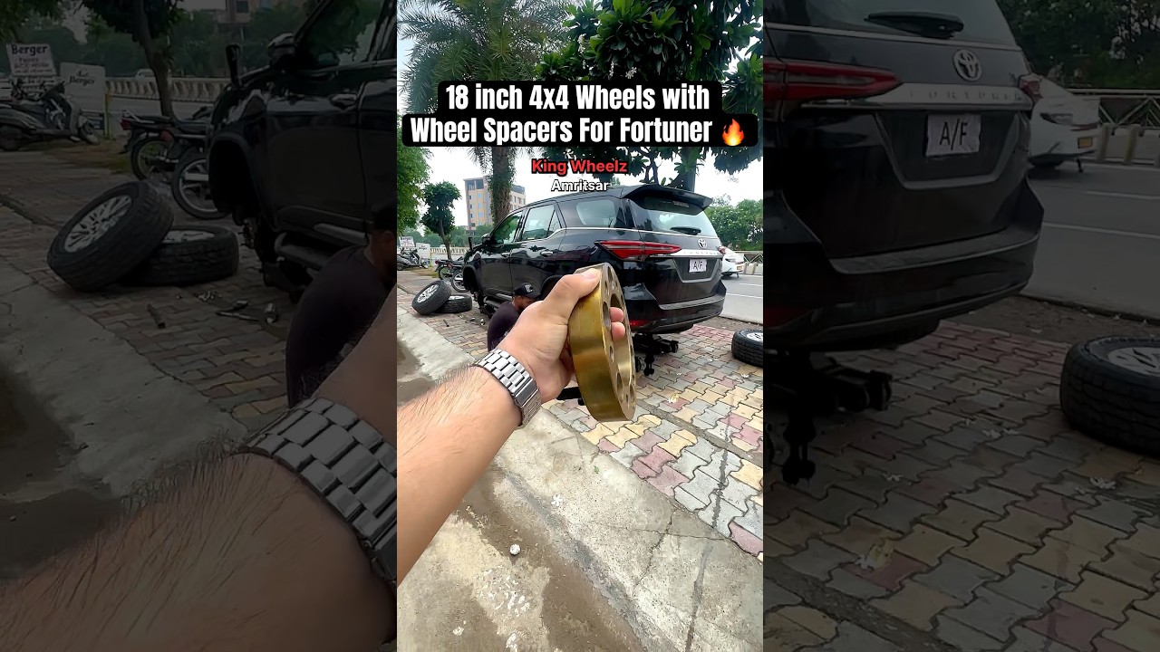 4x4 Wheels Spacers Fortuner🔥