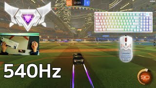 BEST Keyboard Player 😴 Rocket League ASMR🏆 Satisfying 360 FPS 4K screenshot 5