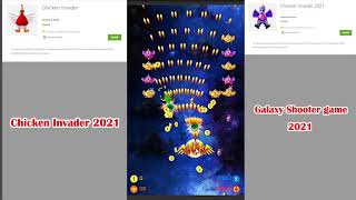Chicken Invader 2021: Galaxy Shooter 2021 screenshot 1