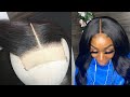 How to PLUCK, BLEACH &amp; CUSTOMIZE a Lace Frontal/ Closure Natural looking middle part Tips &amp; Tricks