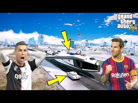 MESSİ 999 MİLYON DOLARLIK ÇİN'DEN GELEN UÇAĞIYLA RONALDO'YA HAVA ATIYOR!(AĞZI AÇIK KALDI) - GTA 5