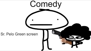 Sr. Pelo Comedy Green Screen