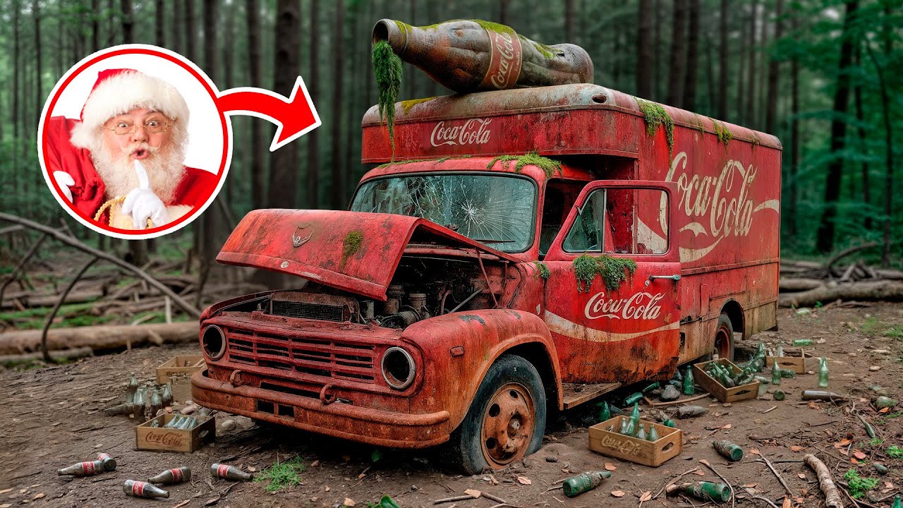 Restoration of Abandoned COCA-COLA TRUCK | Fully Restore an OLD COCA-COLA Car FORGOTTEN For 60 Years