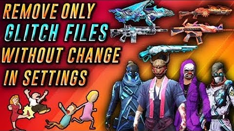 🔥HOW TO REMOVE / DELETE VIP ALL GLITCH FILE / PACK IN FREE FIRE👍 || 💯% WORKING TRICK || Least video.