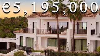 Touring a €5,195,000 LUXURY VILLA with Hidden Rooms & Crazy Design!!