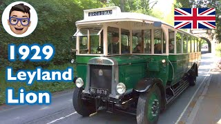 1929 Leyland Lion | May 2023 Running Day | Vintage Buses with Friends of King Alfred Buses