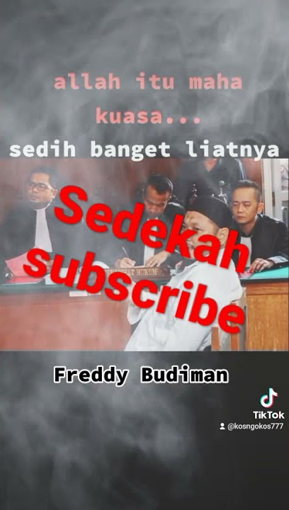 fredy budiman tobatnya bandar narkoba