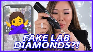 Lab Diamonds Testing as Moissanite!? Here