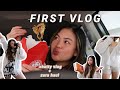 FIRST VLOG: day in my life, chatty vlog, starting a yt channel &amp; zara haul