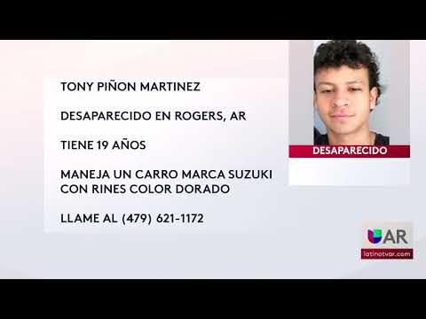 Joven de 19 años desaparecido en Rogers