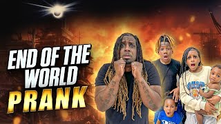 END OF THE WORLD PRANK ON MY FAMILY