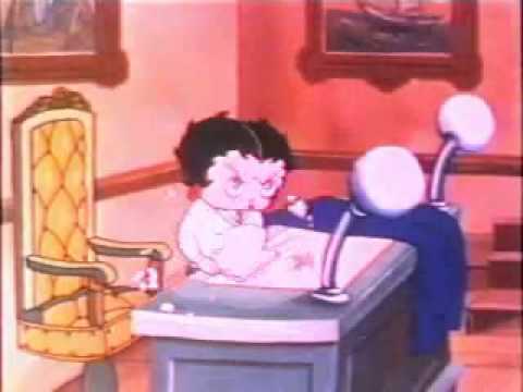 Betty Boop Judge for a day 1935 color