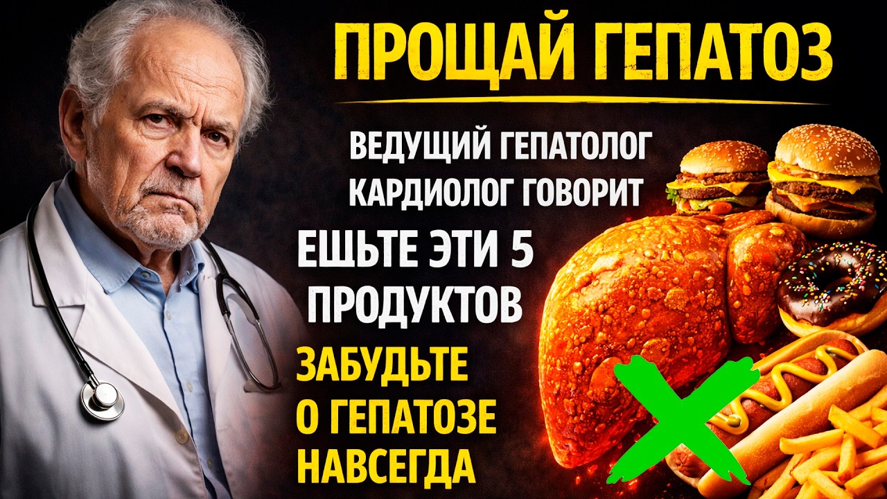 ОБ ЭТОМ почти НИКТО не знает – это НЕОБХОДИМО есть каждый день! Природная защит от ГЕПАТОЗА
