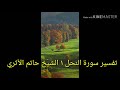 تفسير سورة النحل 1 الشيخ حاتم الاثرى