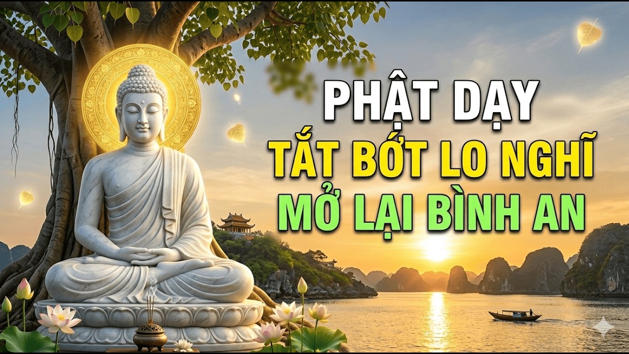 Phật Dạy: Tắt Bớt Lo Nghĩ, Mở Lại Bình An | Tiếng Phật Trong Đêm