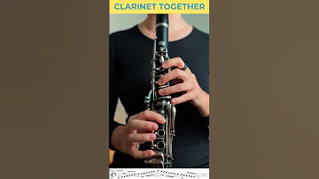 D Major Scale for Clarinet