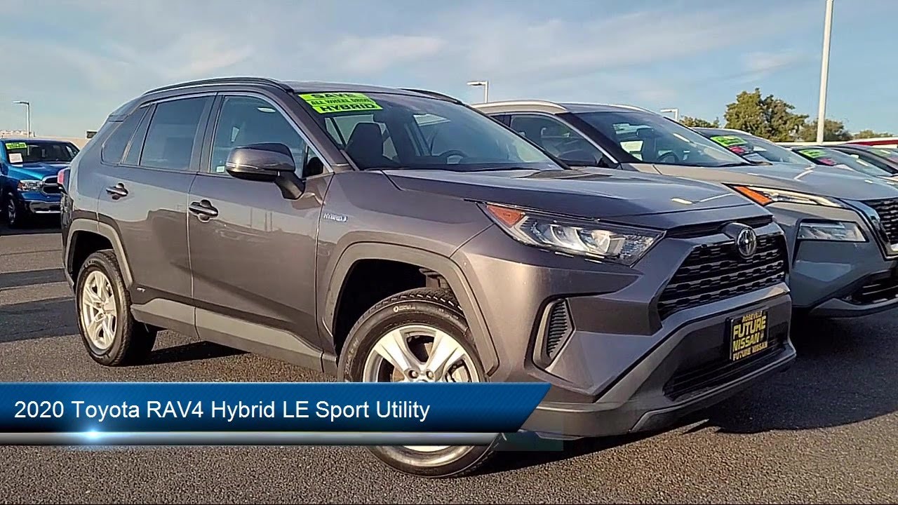 2020 Toyota RAV4 Hybrid LE Sport Utility Sacramneto Roseville Elk Grove ...