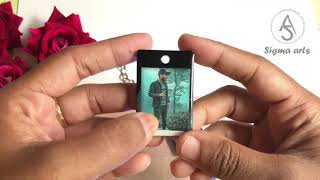 How to make Resin photo keychain step-by-step | tutorial |simple steps | #resinart screenshot 1