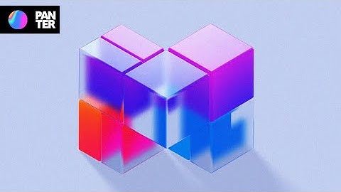 Glass Cubes with Spline app