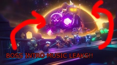 Tower Defense Simulator Solar Eclipse Event BOSS INTRO MUSIC LEAKS!