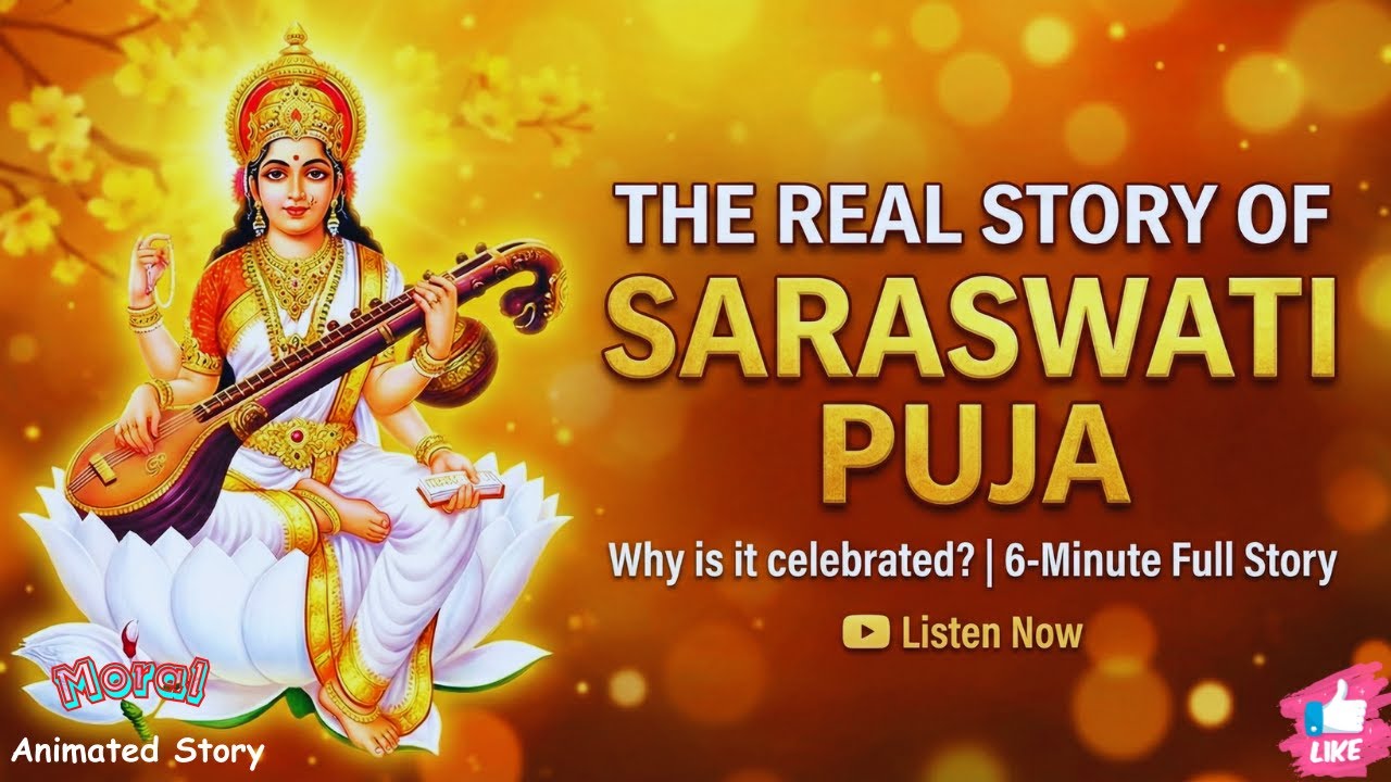 The Divine Origin: Why Do We Celebrate Saraswati Puja? | The Story of Goddess Saraswati