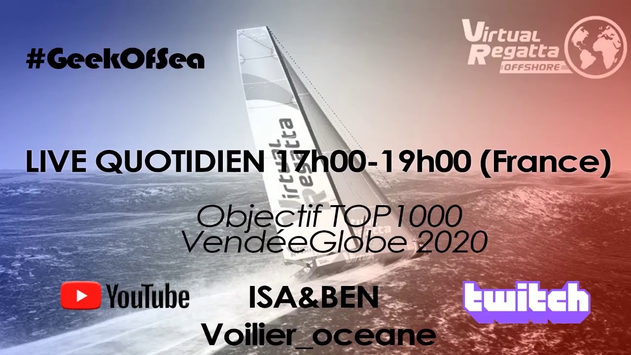 [🔴 LIVE Jour 13 Virtual Regatta & Vendée Globe] Météo - Routage - Stratégie Quotidien ⛵