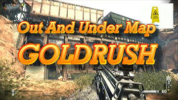 COD Ghosts Glitches *NEW* Out Of Map Goldrush