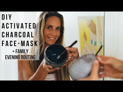 Hawaii Bed Time +DIY Charcoal Face Mask + Vegan Golden Milk Latte