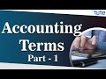 Basic accounting terms  accounting terminology  letstute accountancy