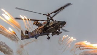 Brutal Attack : Russian KA-52 Helicopter destroy Enemy in Special Military Operation