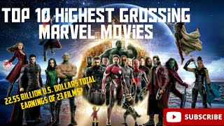 Top 10 Highest Grossing Marvel Movies | Unique Informer