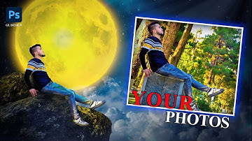 The Moon Portal Photoshop Manipulation Tutorial | Moon portal |