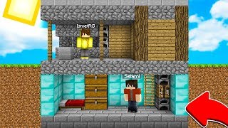 Evi̇mi̇n Altinda Gi̇zli̇ Siğinak Buldum - Minecraft