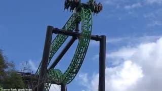Green Lantern First Flight Off Ride HD Six Flags Magic Mountain Green Lantern First Flight Off Ride HD Six Flags Magic Mountain