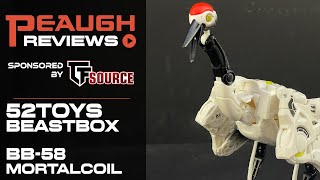 Video Review: 52Toys Beast Box BB-58 MORTALCOIL