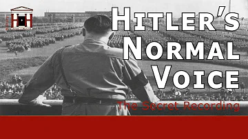 The Only Secret Recording of Hitler's Normal Voice | The Hitler-Mannerheim Recording