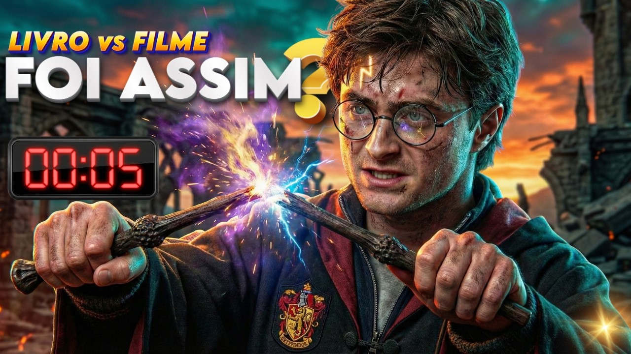 DESAFIO: Livro 📚 ou Filme 🎬? | Quanto Você Sabe de Harry Potter?