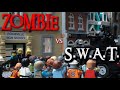 S.W.A.T. Save School from Zombies - Lego Zombie Apocalypse Episode 24