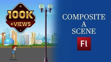Flash Animation Tutorial - Compose a Scene in Flash