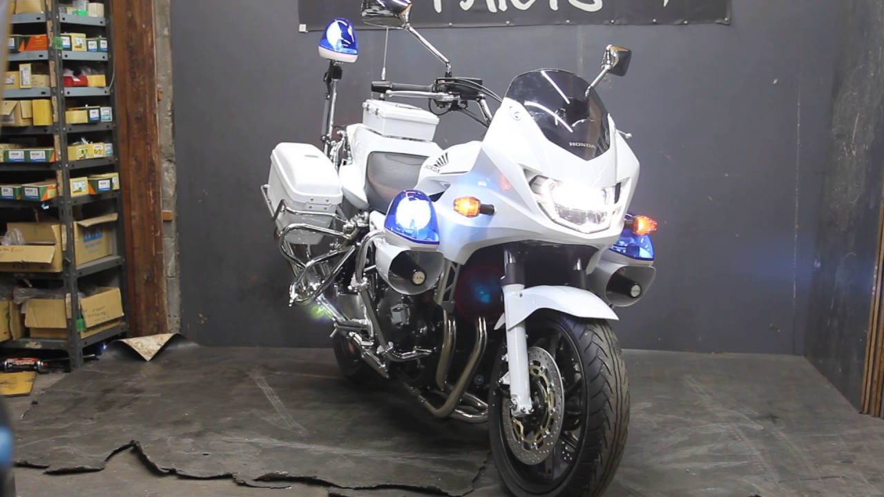 16 Cb1300sb 白バイレプリカカスタム 新型cb1300が白バイだったらこんな感じ Youtube