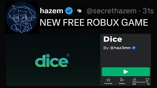 Hazem Made a Roll the Dice Game (FREE ROBUX)