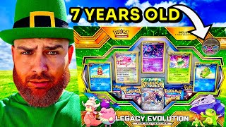 Opening A RARE Green Pokemon Box For St Patricks Day!