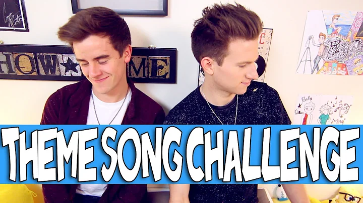 THEME SONG CHALLENGE W/ CONNOR FRANTA | RICKY DILLON