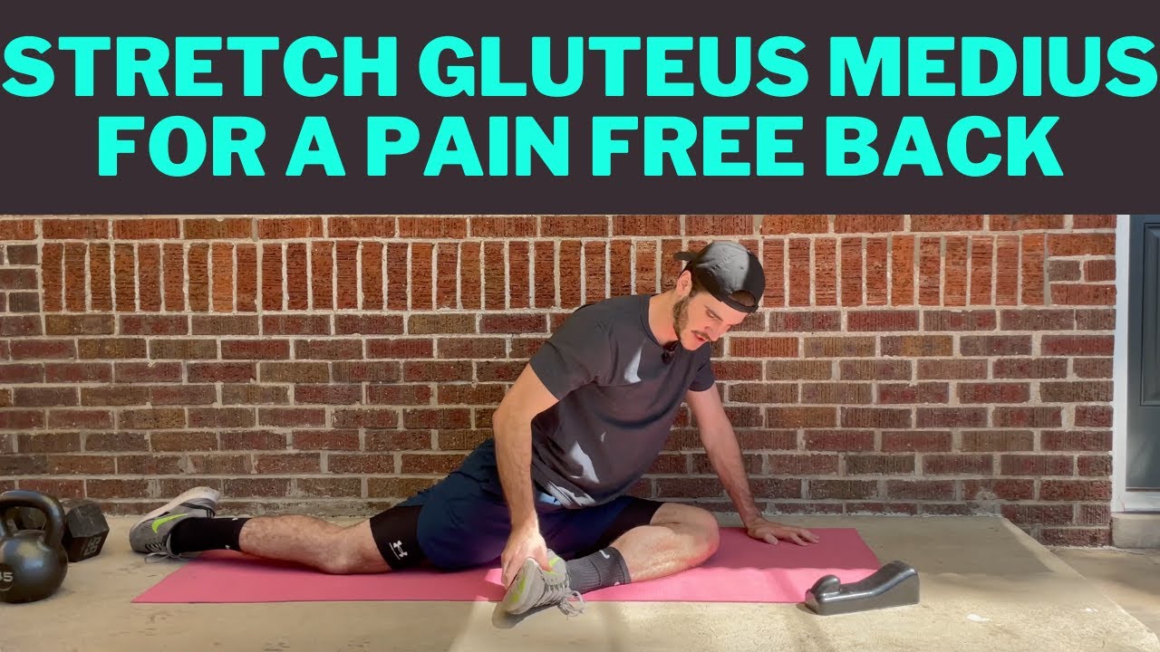 How To Gluteus Medius Stretch For Releasing Pressure On The Lower Back