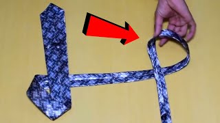 How to tie a easy in 10 seconds (mirrored / slowly) - full windsor
knot